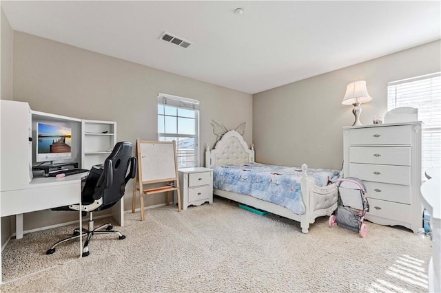15601 N Peak Ln, Fontana, CA 92336 - carpeted bedroom featuring a desk