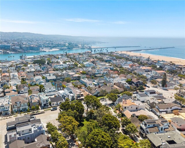 332 L St, Newport Beach, CA 92661 - aerial perspective of suburban area with a nearby body of water