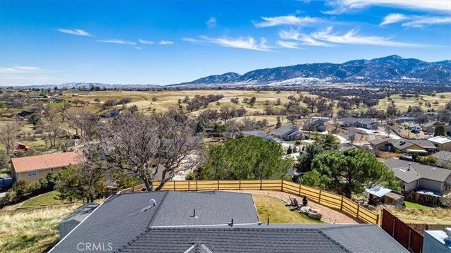 22104 Mccarthy Dr, Tehachapi, CA 93561 - bird's eye view of a mountainous background