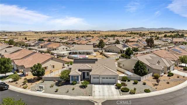 10237 Cotoneaster St, Apple Valley, CA 92308 - aerial perspective of suburban area featuring a mountainous background