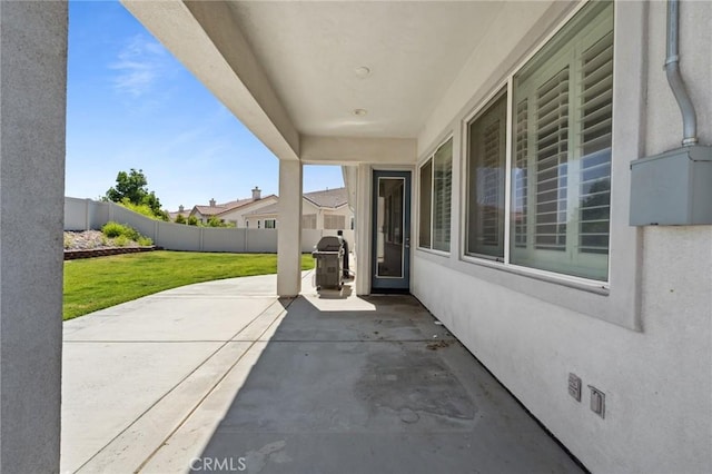10237 Cotoneaster St, Apple Valley, CA 92308 - view of patio featuring grilling area