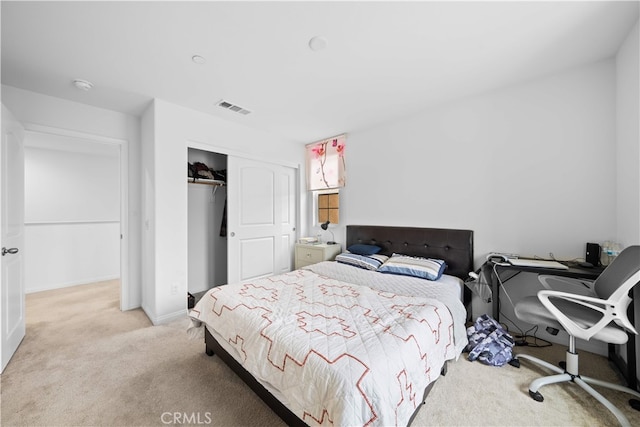 5874 Silver Oaks Dr, Chino, CA 91710 - carpeted bedroom featuring a closet and baseboards