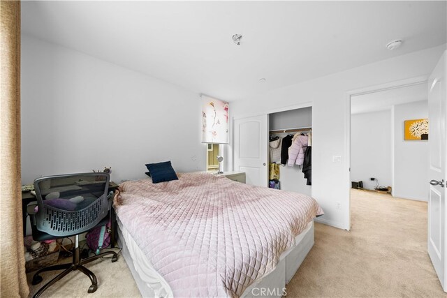 5874 Silver Oaks Dr, Chino, CA 91710 - carpeted bedroom featuring a closet