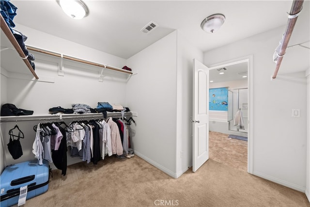 5874 Silver Oaks Dr, Chino, CA 91710 - spacious closet featuring light colored carpet