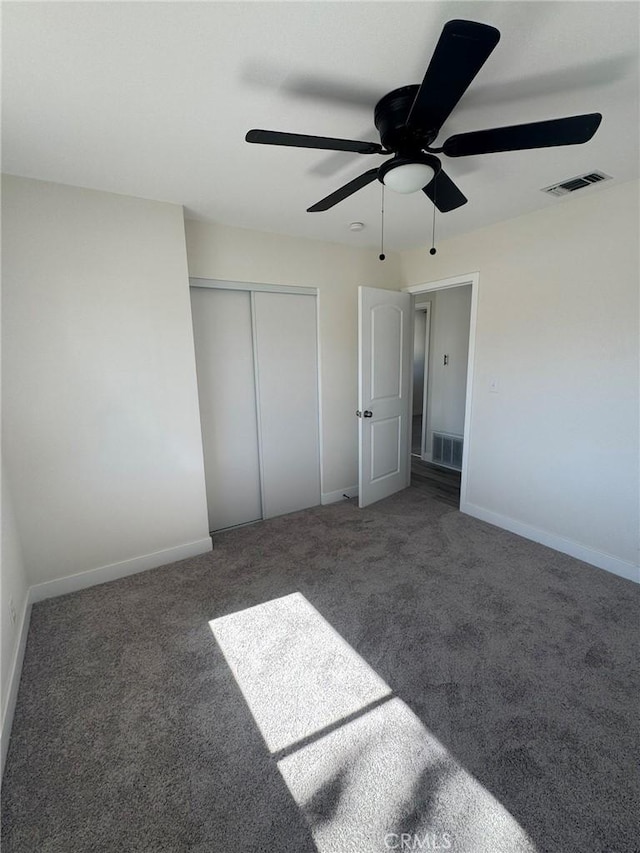 37146 Lombardy Ave, Barstow, CA 92311 - unfurnished bedroom featuring carpet flooring, a closet, and baseboards