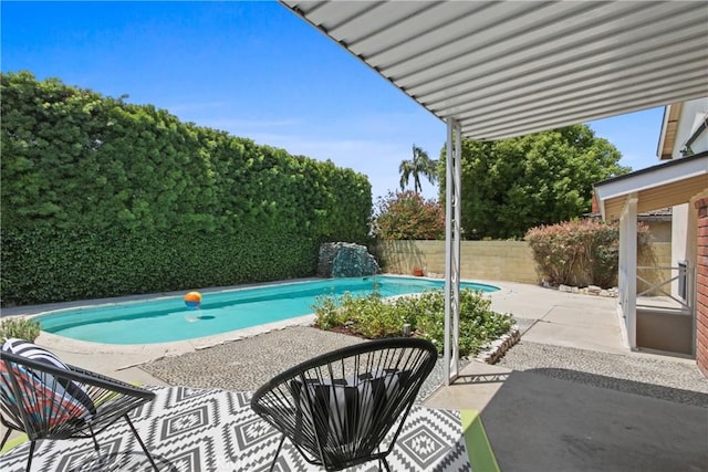 3441 Lilly Ave, Long Beach, CA 90808 - view of pool with a patio area and a fenced backyard