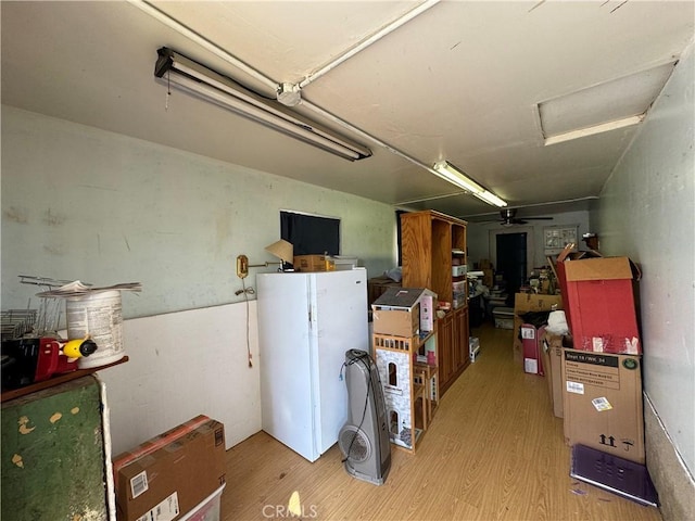 10265 Nancy Ave, Cherry Valley, CA 92223 - garage with freestanding refrigerator