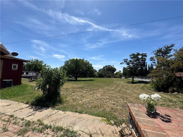 10265 Nancy Ave, Cherry Valley, CA 92223 - view of yard featuring central air condition unit