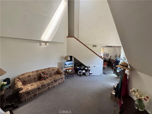 10265 Nancy Ave, Cherry Valley, CA 92223 - view of carpeted living room