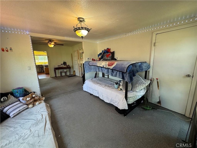 10265 Nancy Ave, Cherry Valley, CA 92223 - carpeted bedroom with a textured ceiling