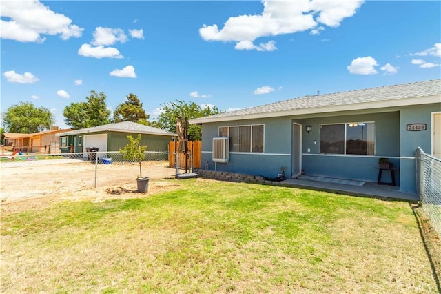 24438 Sage Ave, Boron, CA 93516 - view of front facade featuring stucco siding and a gate
