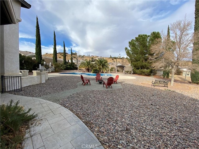 7614 Calpella Ave, Hesperia, CA 92345 - view of yard with a patio