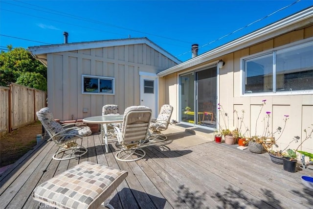 508 Woodland Dr, Los Osos, CA 93402 - wooden deck featuring outdoor dining area