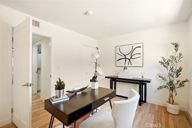 14803 Vanowen St Unit 9, Van Nuys, CA 91405 - office space featuring light wood-style flooring and baseboards