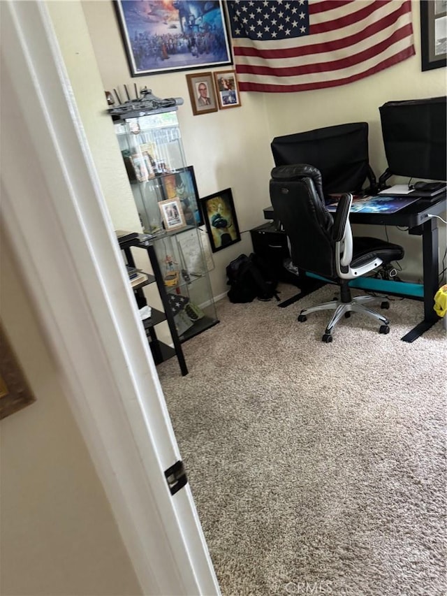 19251 Anaheim Ave Unit 1, Costa Mesa, CA 92627 - home office featuring carpet floors and baseboards