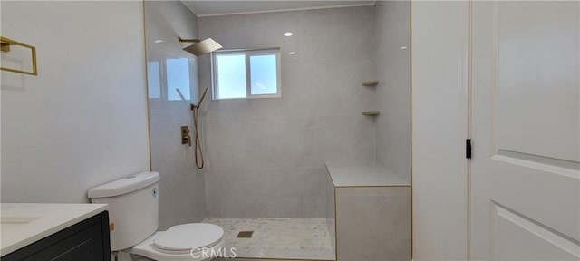 3355 Debbie Ln, Riverside, CA 92501 - full bath featuring vanity, toilet, and a walk in shower