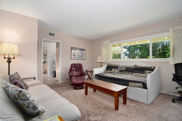 4510 Triste Pl, Tarzana, CA 91356 - carpeted living area featuring baseboards