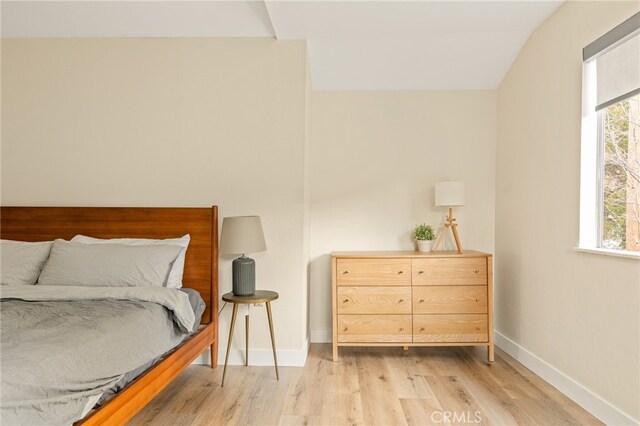 217 Crest Cir, Lake Arrowhead, CA 92352 - bedroom with light wood-style floors and baseboards