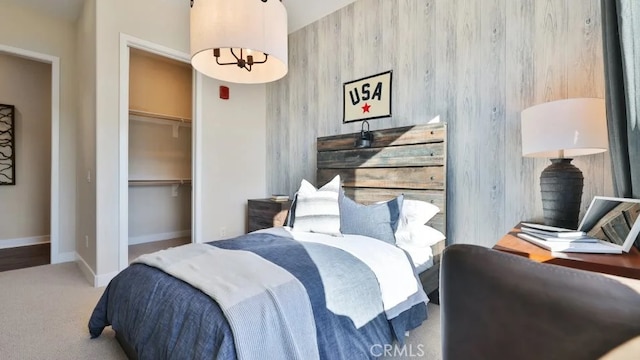 27225 Cranmore Way Unit 302, Valencia, CA 91381 - carpeted bedroom with baseboards and a closet