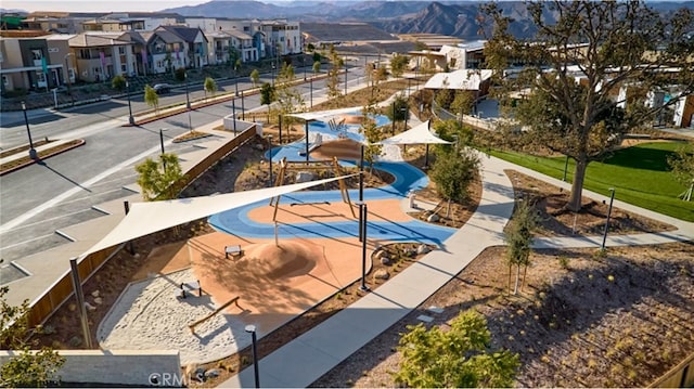 27225 Cranmore Way Unit 302, Valencia, CA 91381 - view of community with a mountain view and a residential view