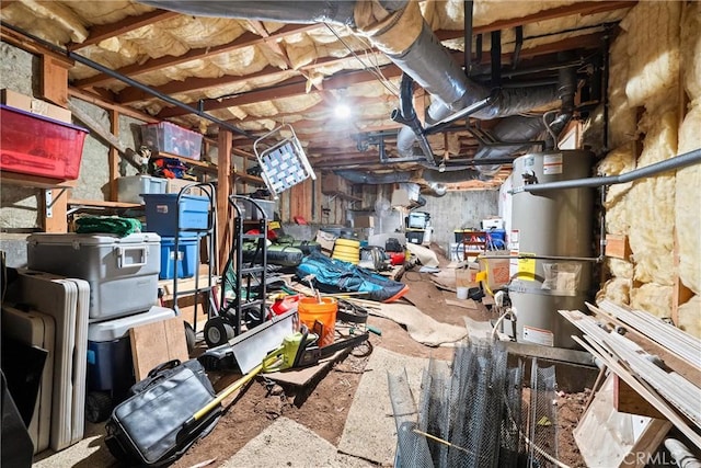720 E Mountain Ridge Rd, Lake Almanor, CA 96137 - unfinished basement featuring strapped water heater