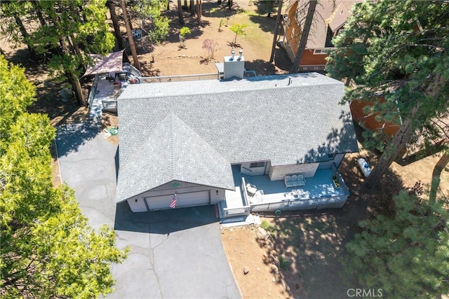 720 E Mountain Ridge Rd, Lake Almanor, CA 96137 - view from above of property