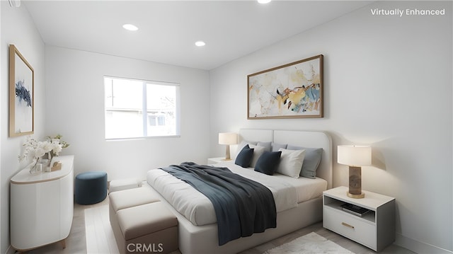 12302 Runnymede St Unit 4, North Hollywood, CA 91605 - bedroom with baseboards and recessed lighting