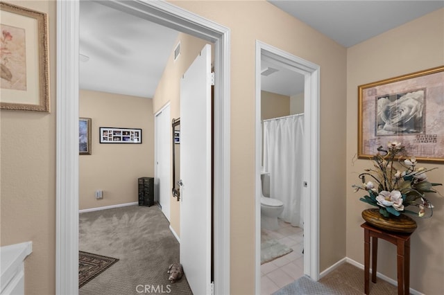 23981 Via Astuto, Murrieta, CA 92562 - hallway with carpet
