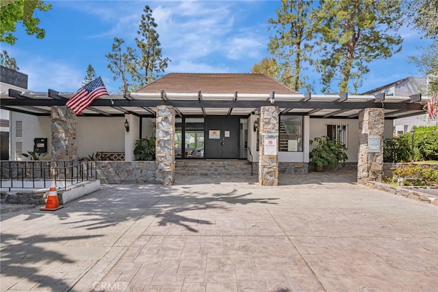 18645 Hatteras St Unit 203, Tarzana, CA 91356 - view of front of house with stucco siding