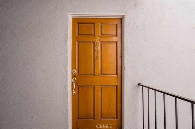 18645 Hatteras St Unit 203, Tarzana, CA 91356 - property entrance with stucco siding