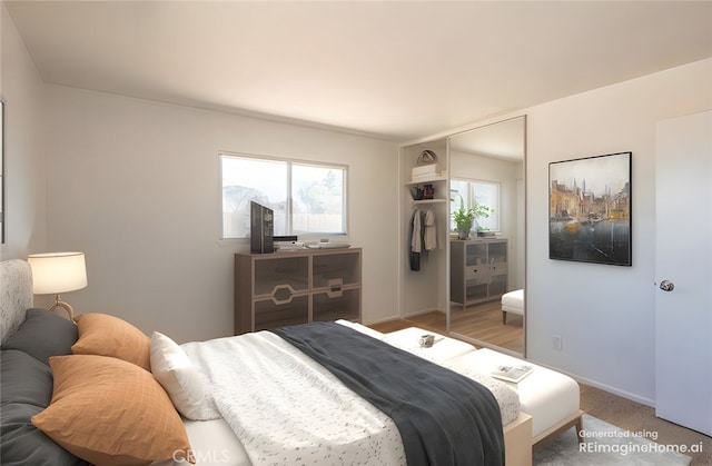15156 Kinai Rd, Apple Valley, CA 92307 - bedroom with a closet and baseboards