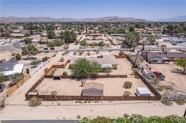 15156 Kinai Rd, Apple Valley, CA 92307 - aerial perspective of suburban area with a mountain backdrop