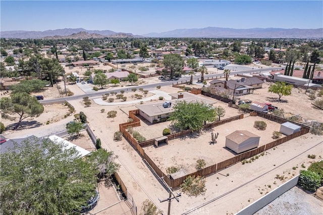 15156 Kinai Rd, Apple Valley, CA 92307 - aerial perspective of suburban area featuring a mountainous background