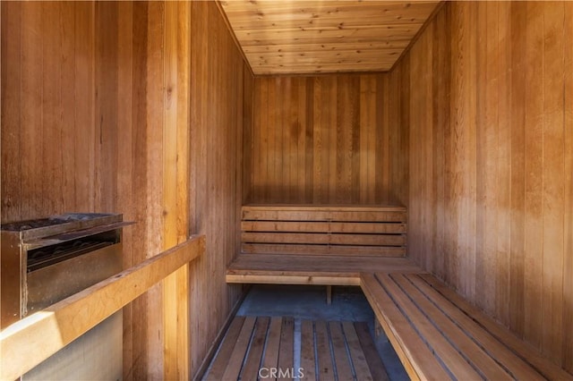 5538 Las Virgenes Rd Unit 142, Calabasas, CA 91302 - sauna / steam room with wooden walls, wood ceiling, and wood finished floors