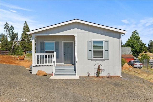 5560 Keith Rd, Paradise, CA 95969 - view of front of house with covered porch