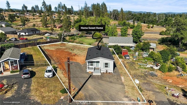 5560 Keith Rd, Paradise, CA 95969 - aerial overview of property's location featuring property boundaries highlighted