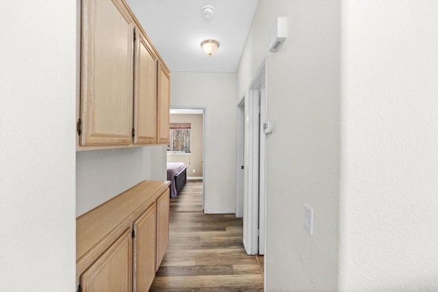14204 Legacy Ln, El Cajon, CA 92021 - corridor featuring wood finished floors and baseboards