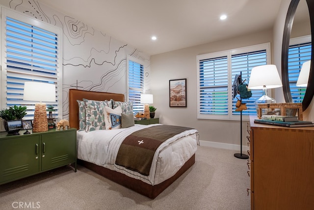 116 Rimstone, Irvine, CA 92618 - bedroom featuring light carpet, recessed lighting, and baseboards