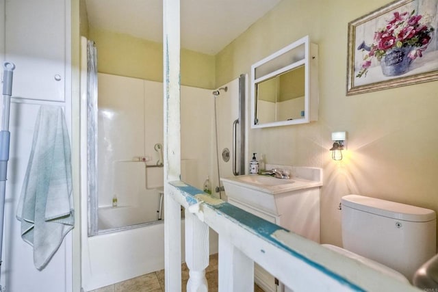 1080 Buena Pl, Carlsbad, CA 92008 - full bath with toilet, combined bath / shower with glass door, and a sink