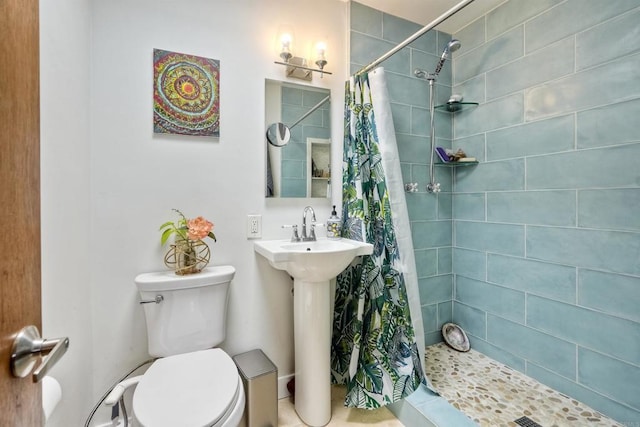 1080 Buena Pl, Carlsbad, CA 92008 - full bath featuring toilet and tiled shower