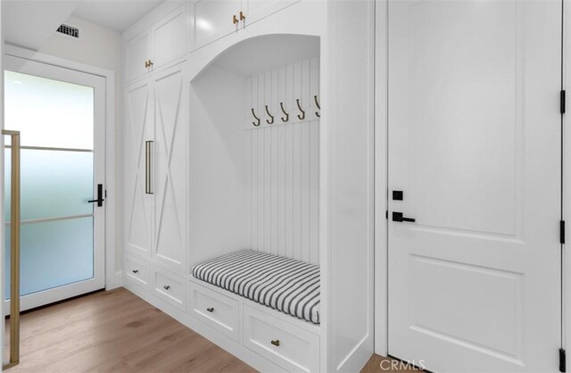 2401 Bayshore Dr, Newport Beach, CA 92663 - mudroom featuring light wood-style floors