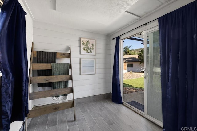 9739 Carta Ln, El Cajon, CA 92021 - doorway to outside with wood tiled floors
