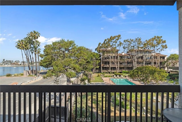 6217 Marina Pacifica Dr S, Long Beach, CA 90803 - balcony featuring a water view