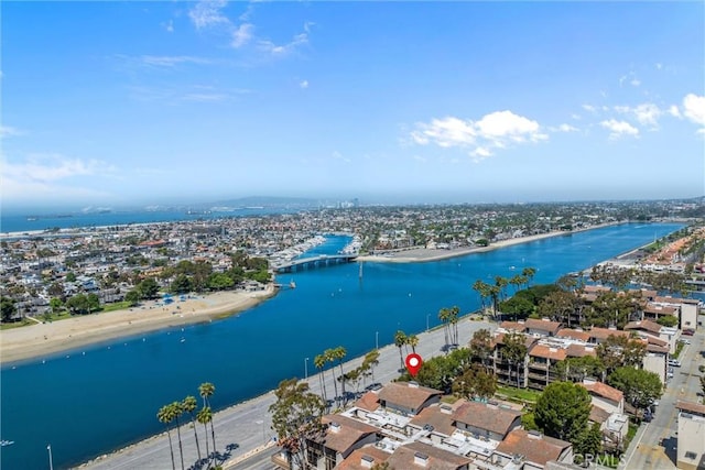 6217 Marina Pacifica Dr S, Long Beach, CA 90803 - bird's eye view of a large body of water