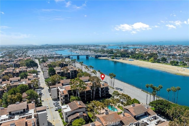 6217 Marina Pacifica Dr S, Long Beach, CA 90803 - bird's eye view of a nearby body of water and a notable bridge