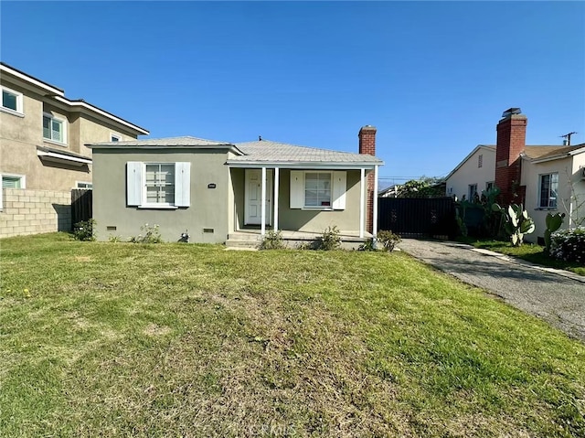 8739 Ralph St, Rosemead, CA 91770 - view of front facade with stucco siding and a chimney