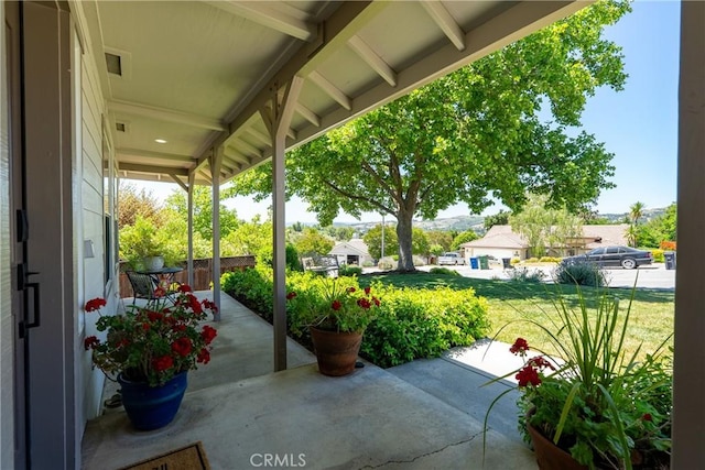 1534 Via Arroyo, Paso Robles, CA 93446 - view of patio / terrace with a residential view