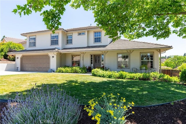 1534 Via Arroyo, Paso Robles, CA 93446 - view of front facade with a garage and driveway