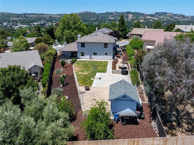 1534 Via Arroyo, Paso Robles, CA 93446 - view from above of property featuring mountains
