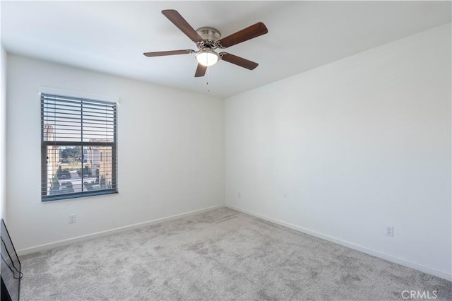 956 W Clover Ave, Rialto, CA 92376 - spare room featuring carpet, baseboards, and a ceiling fan